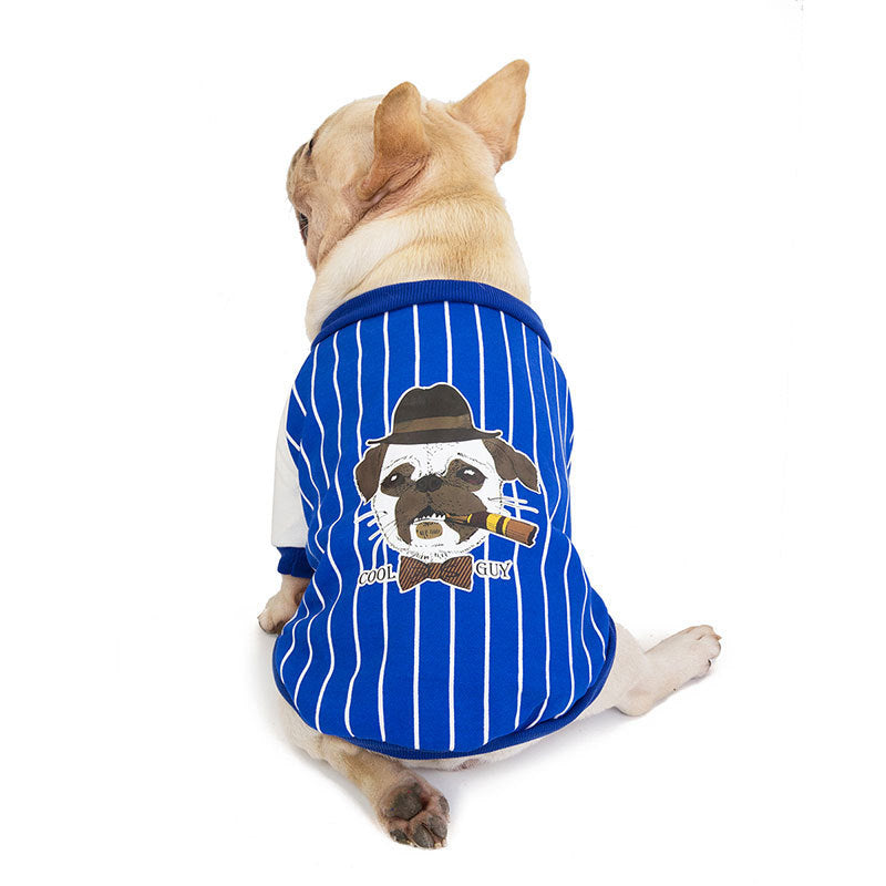 Fat Dog Pug Small And Medium Dog Pet Plus Velvet Sweater